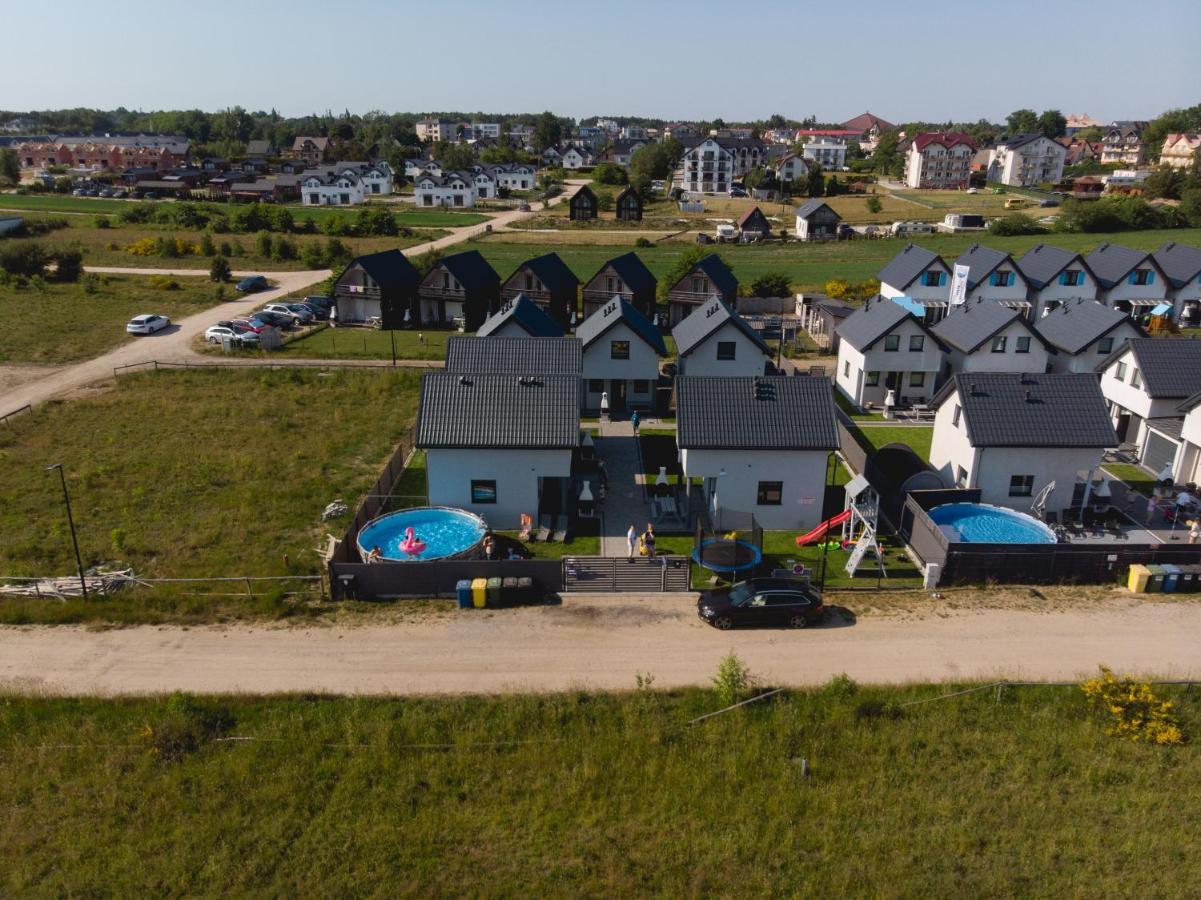 Domki Rajski Wypoczynek Z Basenem Jastrzębia Góra Buitenkant foto